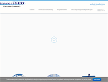 Tablet Screenshot of inwestgeo.com